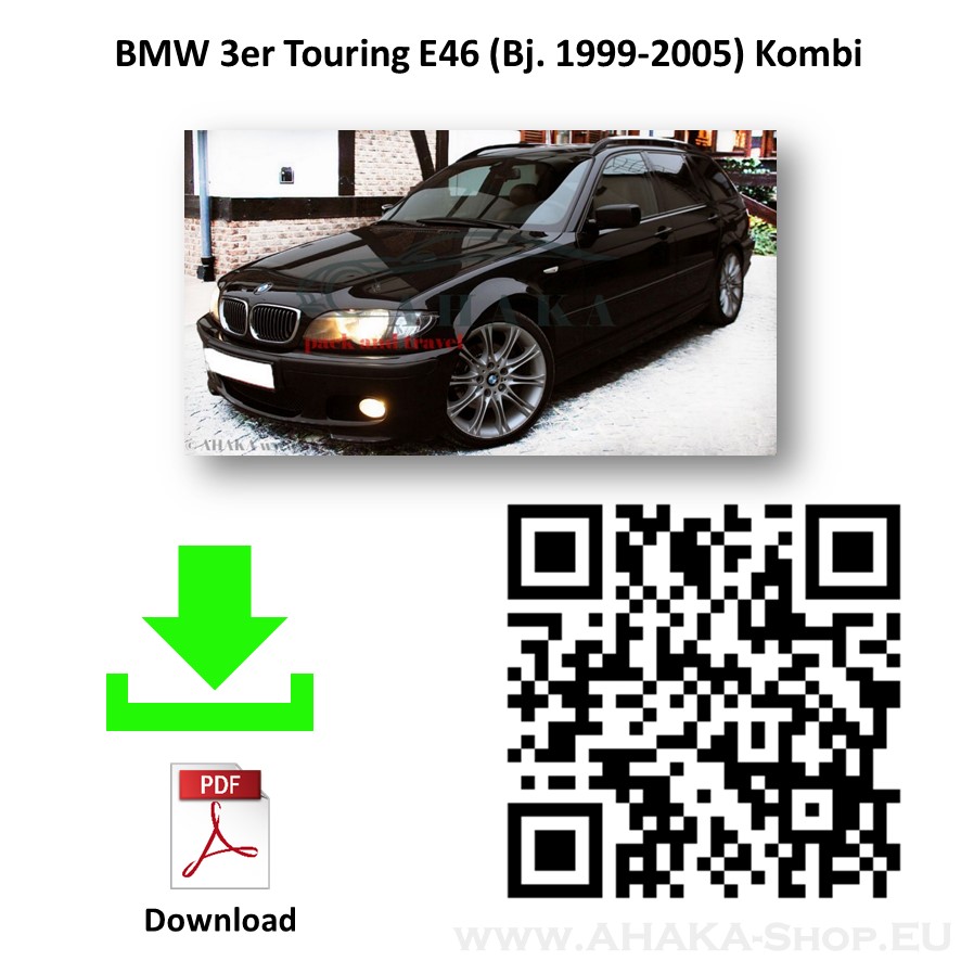 Towbar Towball Bmw 3 Series E46 Touring Estate 98 To 05 Swan Neck Tow Hitch Ebay