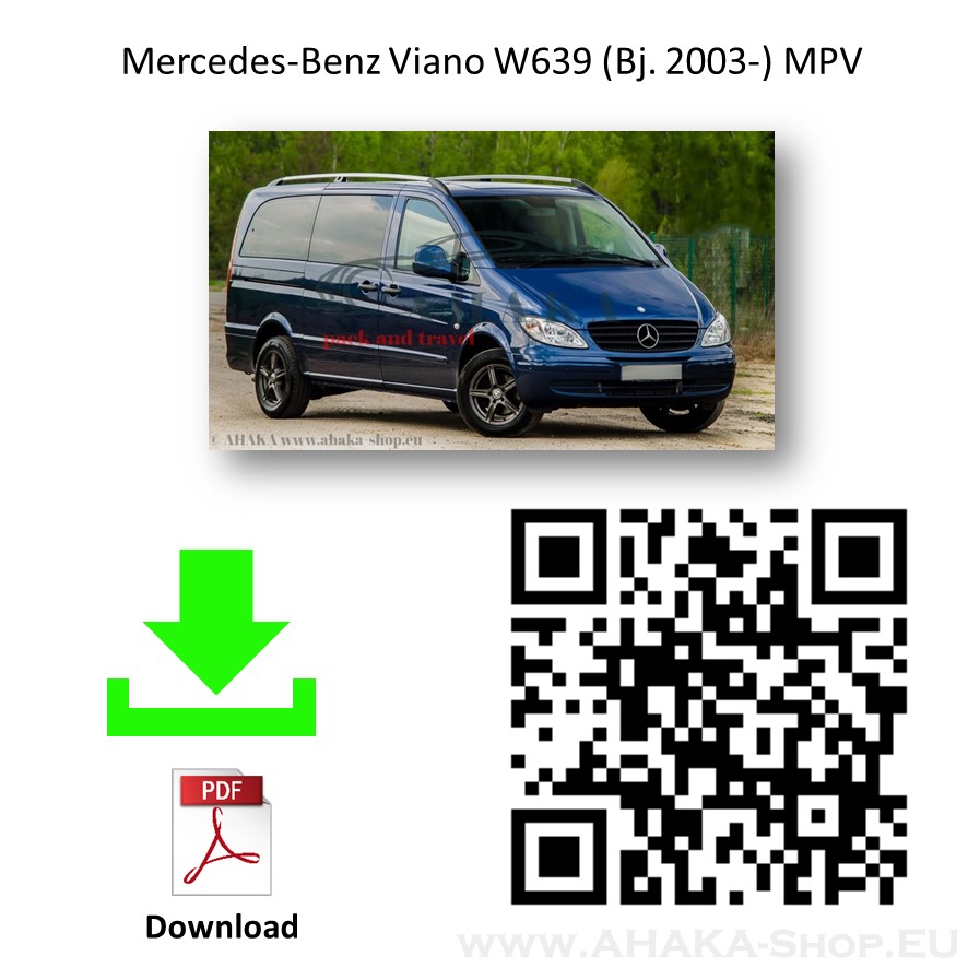 Mercedes Vito W639 Anhängerkupplung online kaufen - AHAKA
