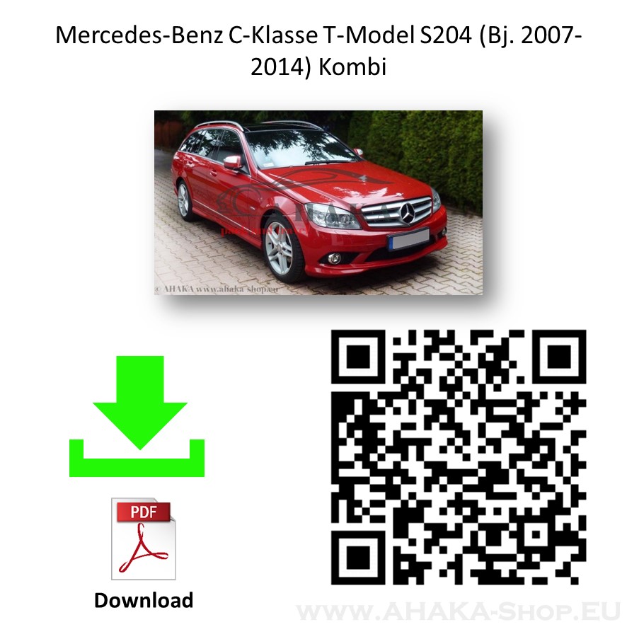 Mercedes W204 / S204 Anhängerkupplung online kaufen - AHAKA