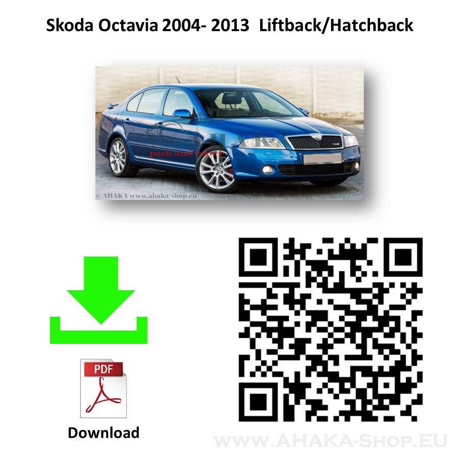 Anhängerkupplung für Skoda Octavia II Limousine, Schrägheck, Kombi Bj. 2004 - 2013 - günstig online kaufen
