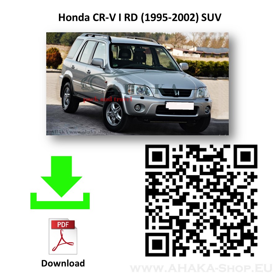Anhängerkupplung für Honda CR-V Bj. 1997 - 2002 - günstig online kaufen